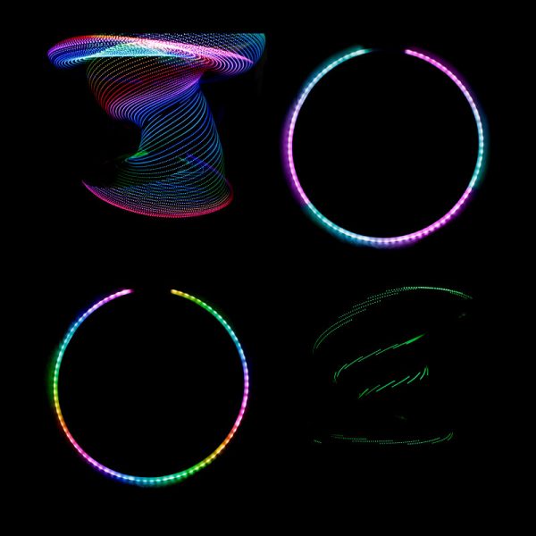 Hula Hoop LED Echo Glow Led Effects Hula Hoop LED Echo Glow Led Effects
