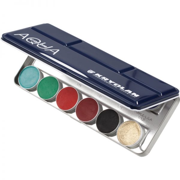 Kryolan Aquacolor 12-er Palette