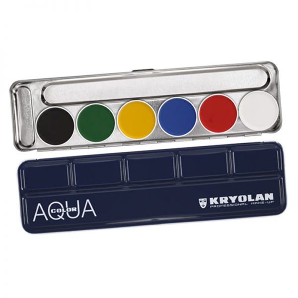 Kryolan Aquacolor 6-er Palette